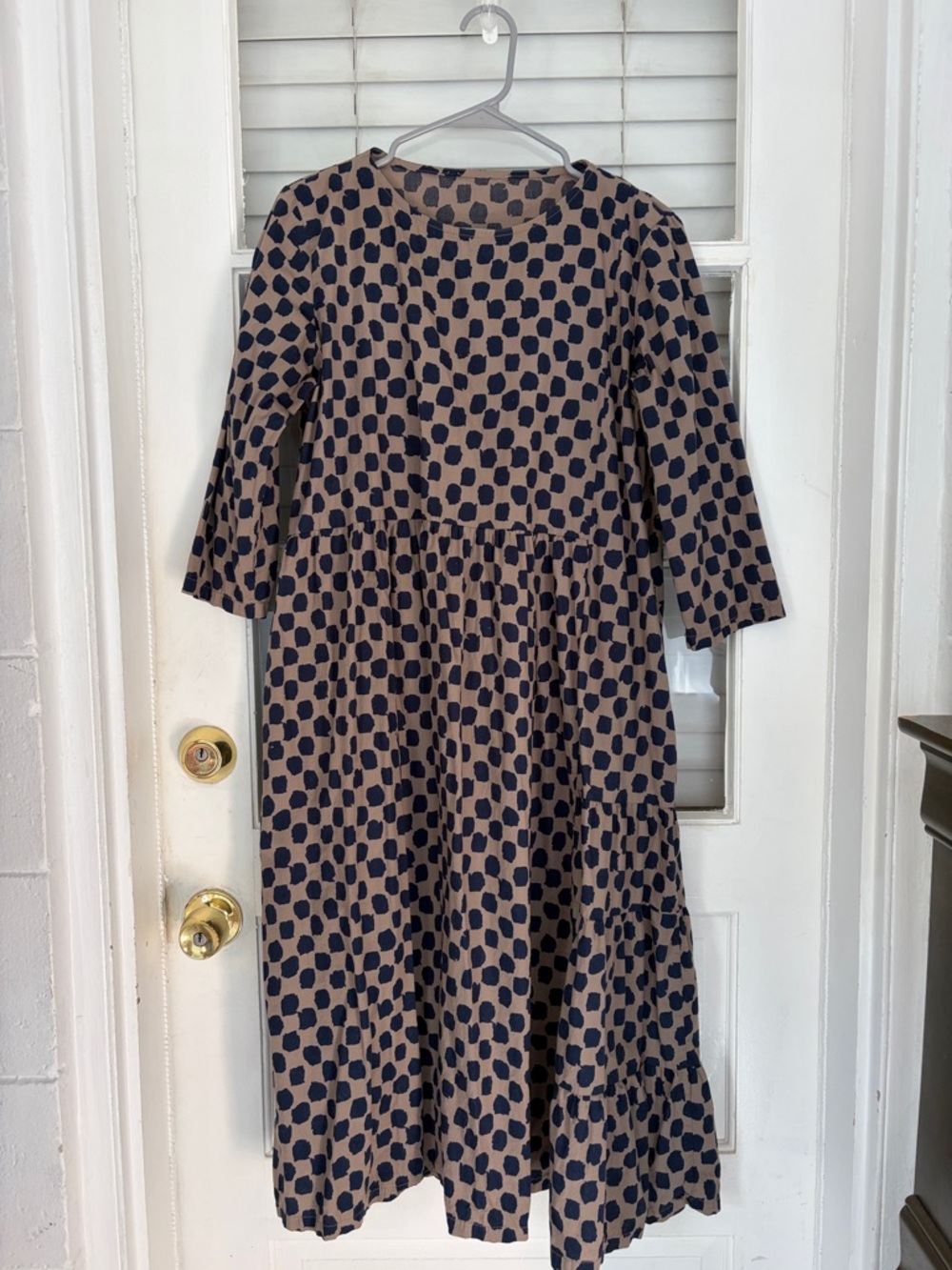 Made in Italy || 100% Cotton Boxy-Fit Dress